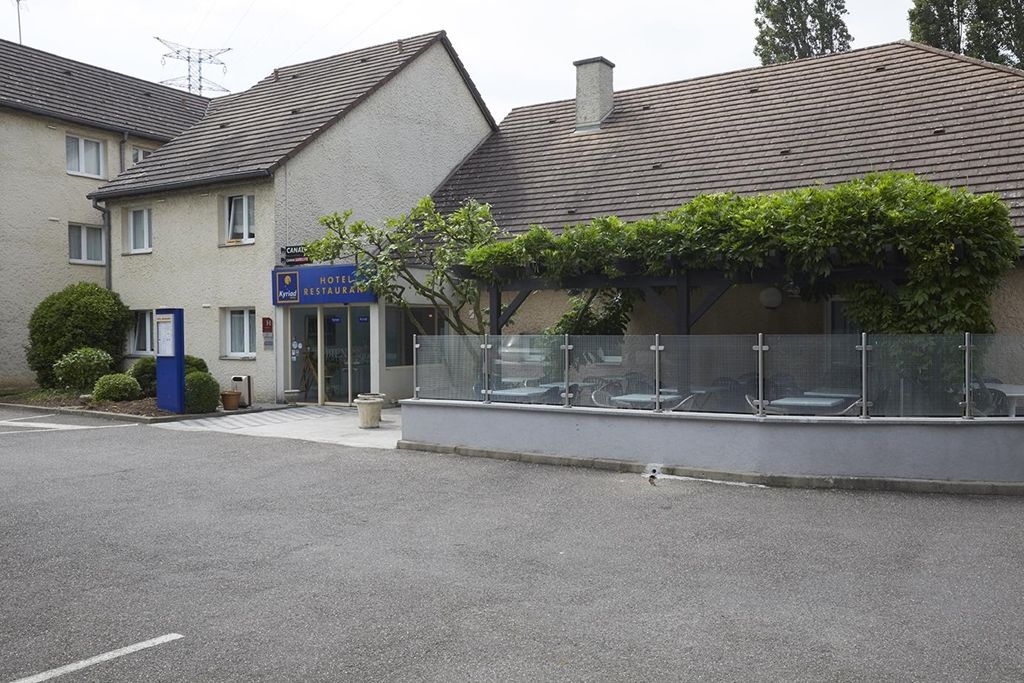 Hotel Restaurant Kyriad Mulhouse Nord Illzach מראה חיצוני תמונה