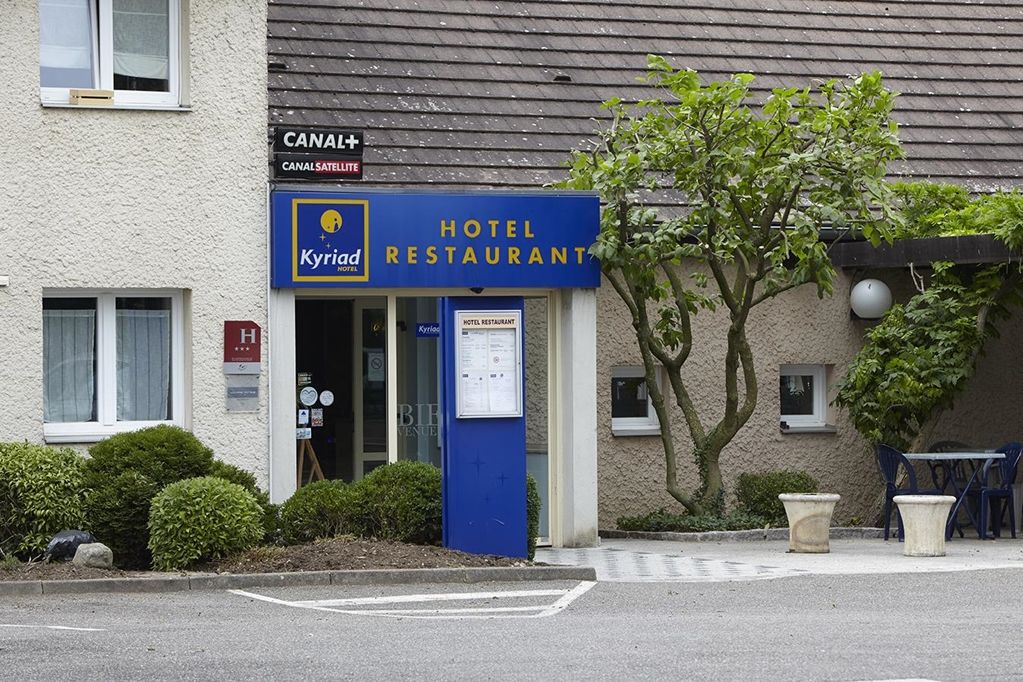 Hotel Restaurant Kyriad Mulhouse Nord Illzach מראה חיצוני תמונה